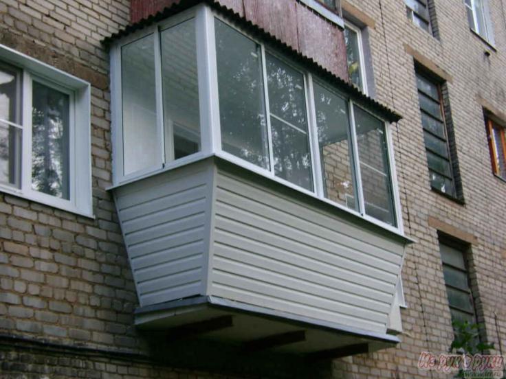 Остекление балконов с выносом в москве и области компания \