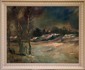 Воспоминание о Саврасове, х,м., 80х100, 1988 г.