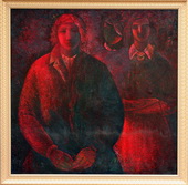Воспоминание. Холст, масло, 140х140, 1972 г.