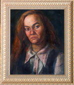 Женский портрет. Холст, масло, 55х46, 1980 г.