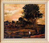 У пруда. Холст, масло, 60х74, 1998 г.