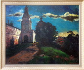 Каличья башня. Холст, масло, 92х114, 2000 г.