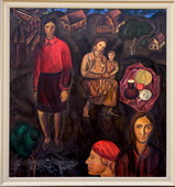 Отдых. Холст, масло, 160х150, 1971
