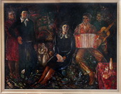 Подмосковные вечера. Холст, масло, 171х224, 1977 г.