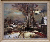Март. Холст, масло, 90х110, 1987 г.
