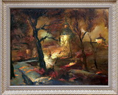 Золотая весна. Холст, масло, 70х90, 2000 г.