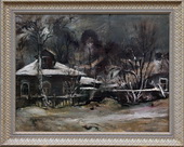 Зима. Холст, масло, 70х90, 1999 г.