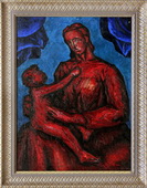 Материнство. Холст, масло, 80х60, 1964 г.