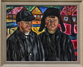 Товарищи. Холст, масло, 80х100, 1972 г.