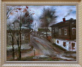 Холодная осень. Холст, масло, 80х100, 1987 г.