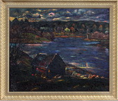Вечер. Холст, масло, 82х93, 1972 г.